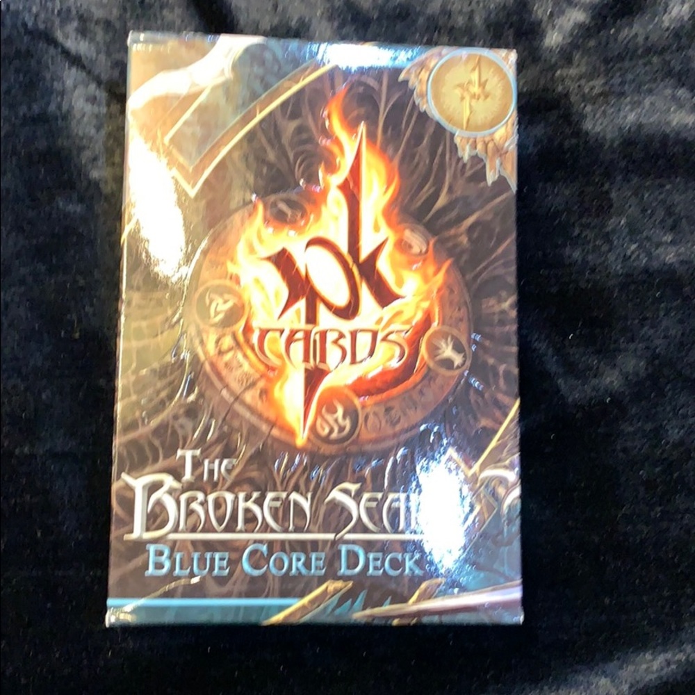 THE BROKEN SEAL game cards. Blue Core Deck NH3